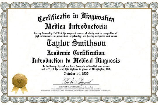 251014_IMDC_Certificate_540x360 Introduction to Medical Diagnosis Certification course IMDC Certificate